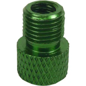 Duše na kolo redukce FV galuskový na AV auto ventil Al MT-307 - zelená