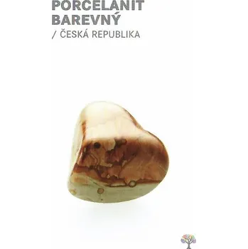 Obal na kartičku Magieprirody.cz Kartička s popiskem kamene Porcelanit barevný #22