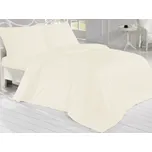 Brotex povlečení Satén 220x200, 70x90cm Smetanová