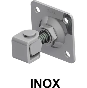 pant Regulovatelný pant na přišroubování s kontramaticí - INOX 16 (P378-16-INOX)