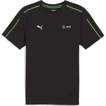 Pánské tričko Pánské triko Puma MERCEDES-AMG PETRONAS F1 MT7 TEE L Černá, Bílá