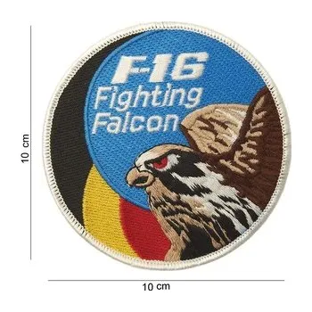 Nášivka Nášivka textilní 101 Inc F-16 Fighting Falcon Belgium - barevná