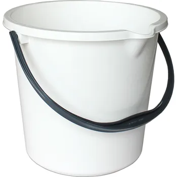kbelík PETRAplast Plastové vědro 8 l s výlevkou do domácnosti Barva: Bílá