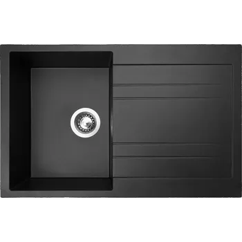 Granitový dřez Kuchyňský dřez Sinks Grande 800 Metalblack 74 SIGGR800510N74