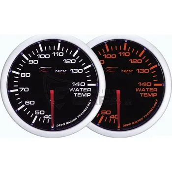 Budík Přídavný budík DEPO WA 60mm Teplota vody