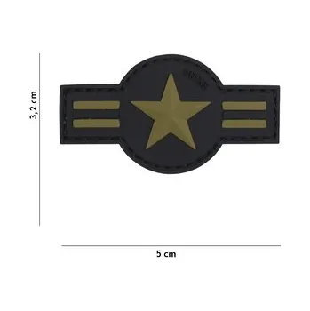 Nášivka Gumová nášivka 101 Inc znak US Air Force - olivová