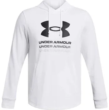 Pánská mikina Pánská mikina Under Armour RIVAL md Bílá, Černá