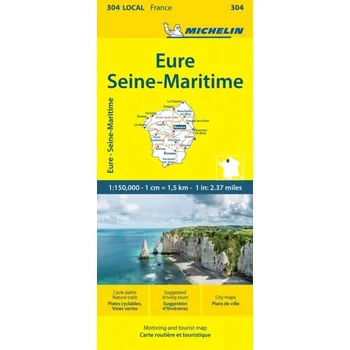 Encyklopedie Eure Seine-Maritime - Michelin Local Map 304 - Michelin
