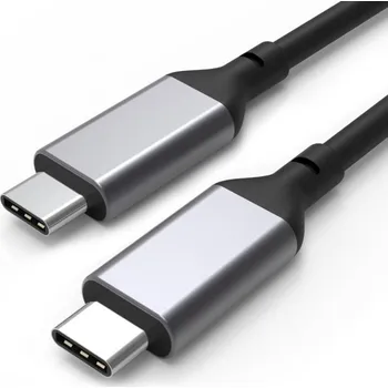 Datový kabel Interlook AN-10-2M-Typ-C-Černý | 100W kabel USB-C / USB-C | 2M Černý