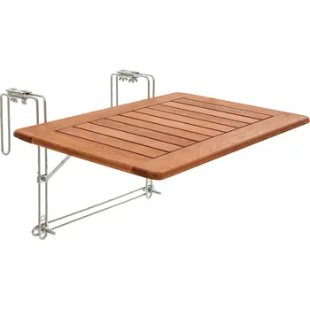 Zahradní nábytek Sunfun Diana Balkonový stolek závěsný, 61 × 40 × 1,5 cm