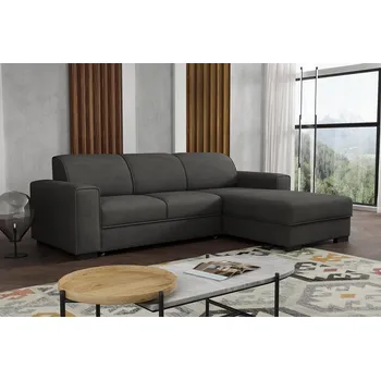 Nábytek BLANÁŘ Sedací souprava Lubor P tmavě šedá