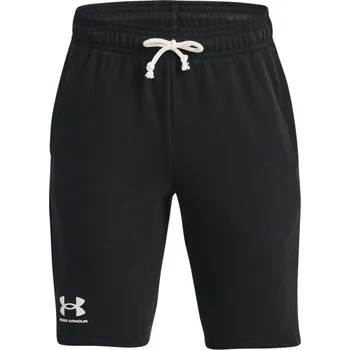 Chlapecké oblečení Chlapecké kraťasy Under Armour RIVAL TERRY yxl Černá, Bílá