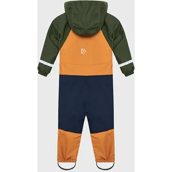Dívčí oblečení Didriksons Zimní kombinéza Zeb 504400 Oranžová Regular Fit 90
