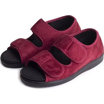 Dámská zdravotní obuv Vlnka Zdravotní obvazová obuv otevřená červená velikost obuv dospělí 38