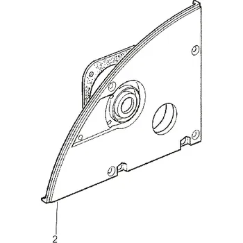 Pohon brány BMG1276R07.45673 - kovový kryt