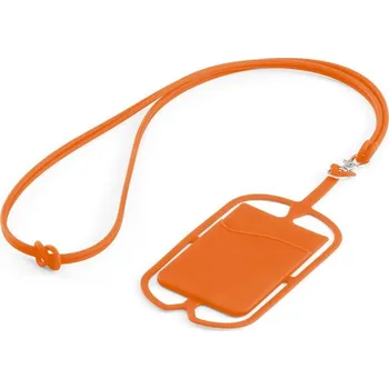 NICOLAUS. Pouzdro na karty na chytrý telefon - Oranžová