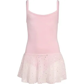 Dětský overall Dětský baletní trikot PAPILLON SPAGHETTI STRAP LEOTARD 164 Růžová