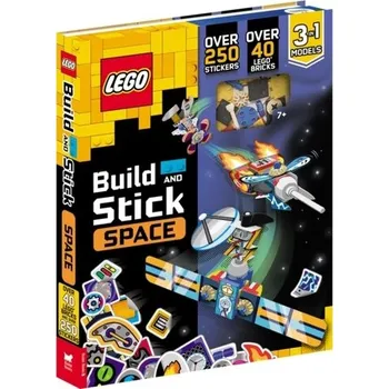 Stavebnice LEGO LEGO® Books: Build and Stick: Space (includes LEGO® bricks, book and over 250 stickers) - LEGO®; Buster Books