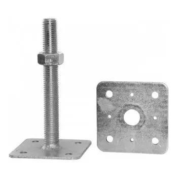 Pilířová patka s volnou horní plotnou 80x100, M16 (TK-81PP14)