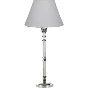 Lampička LENE BJERRE Stolní lampa ALBA 49 cm, stříbrná