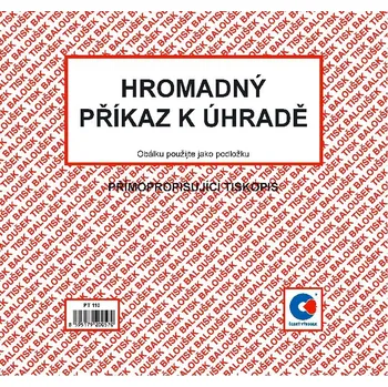 Tiskopis Optys 1110 hromadný příkaz k úhradě A5 100 listů