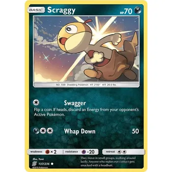 Sběratelská karetní hra Scraggy 137/236 - Unified Minds Typ karty: Non-Holo