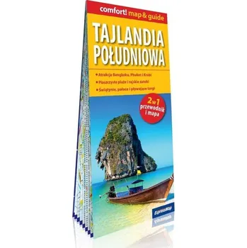 Cestování Comfort!map&guide Tajlandia południowa 2w1 w.2019 - Katarzyna Byrtek