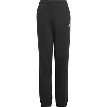 Dětské tepláky adidas ESSENTIALS FLEECE JOGGERS KIDS 128 Černá, Bílá