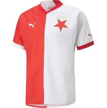 cyklistický dres Pánský dres Puma SKS INTL SHIRT PROMO L Červená, Bílá