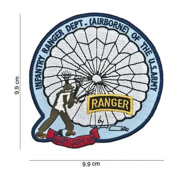 Nášivka Nášivka textilní 101 Inc Infantry Ranger - barevná
