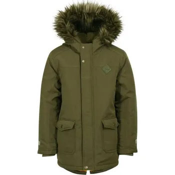 Chlapecký kabát Chlapecký zimní kabát Lewro UTHYR 116/122 Khaki