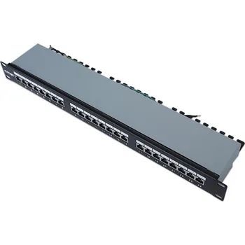 Patch panel CTnet patch panel 24 port FTP cat.6A, 1U