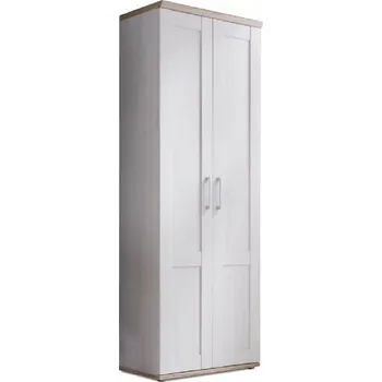 Šatní skříň Skříň do předsíně PROVENSAL bílá/san remo