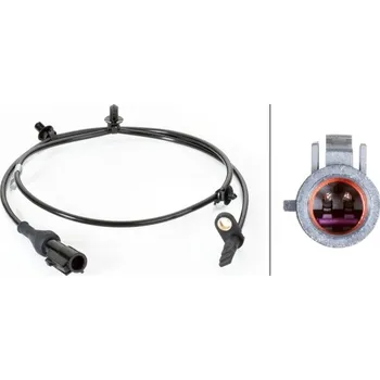 ABS Snímač, počet otáček kol, , 5F9Z2C190CA, 7F9Z2C216B, HELLA, 6PU 230 040-521