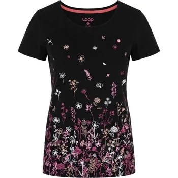 Dámské tričko Dámské triko LOAP BASTA XS Černá, Mix