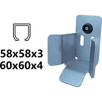 Dojezdová kapsa - úzká, pro profil 60×60