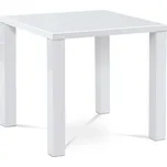 Autronic Jídelní stůl AT-3005 WT, bílá lesk