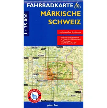 Fahrradkarte Märkische Schweiz 1:75 000