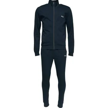Pánská tepláková souprava Fila LONG SET IN FRENCH TERRY S Tmavě modrá, Bílá