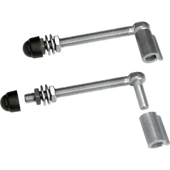 pant LOCINOX Nerezový oskový závěsný pant pro branku s očkem na přivaření , 1 pár GAM12 M12 (LCX-GAM12-150)