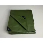 Krycí plachta s oky PE 120g/m², zelená, 3x4m