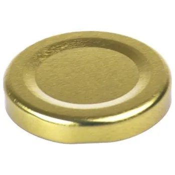 Víčko na zavařovací sklenici Zavařovací víčko ZLATÉ TO 43 RTS KARTON (paster do 105°C) Počet kusů v balení: 3400
