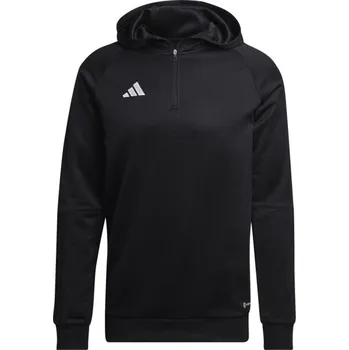 Pánská mikina Pánská fotbalová mikina adidas TIRO 23 COMPETITION HOODY L Černá, Bílá