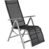 Rauman Tulio zahradní polohovací židle černá/šedá