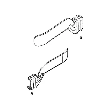 Pohon brány GAP02000 - kit mechanický doraz