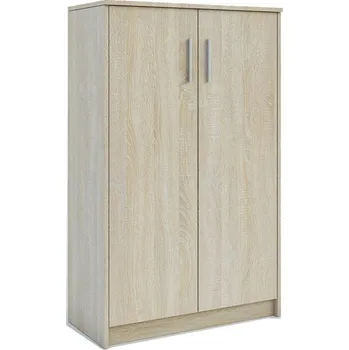 Komoda Skříňka OFFICE III 2D, dub sonoma