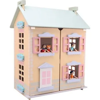 Domeček pro panenku Jouéco Dřevěný domeček pro panenky