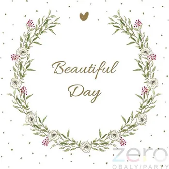 Papírový ubrousek Ubrousky 'Maki' 33x33 cm 3N (20 ks) - Beautiful day