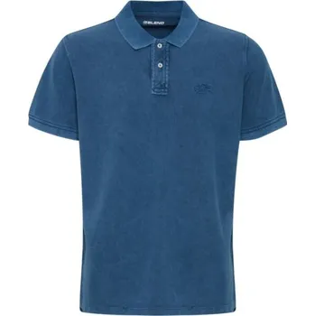 Pánské tričko Pánské polotričko BLEND POLO REGULAR FIT S Tmavě modrá