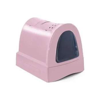 Wc kočka s výsuvnou zásuvkou pro stelivo Růžová IMAC - VÝPRODEJ